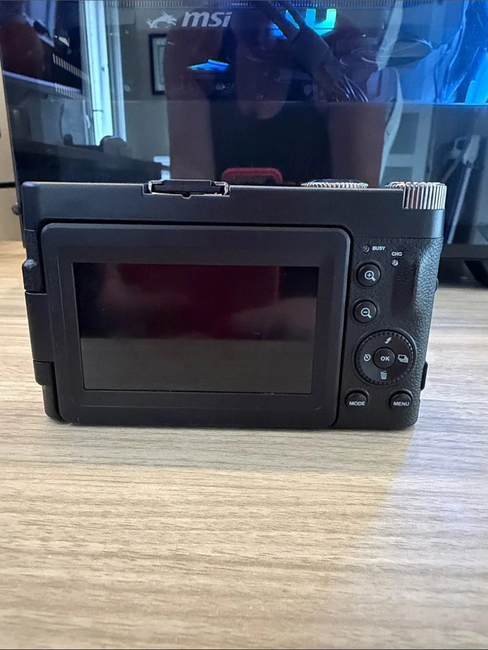 MSI Black Compact Digital Camera with 16x Zoom